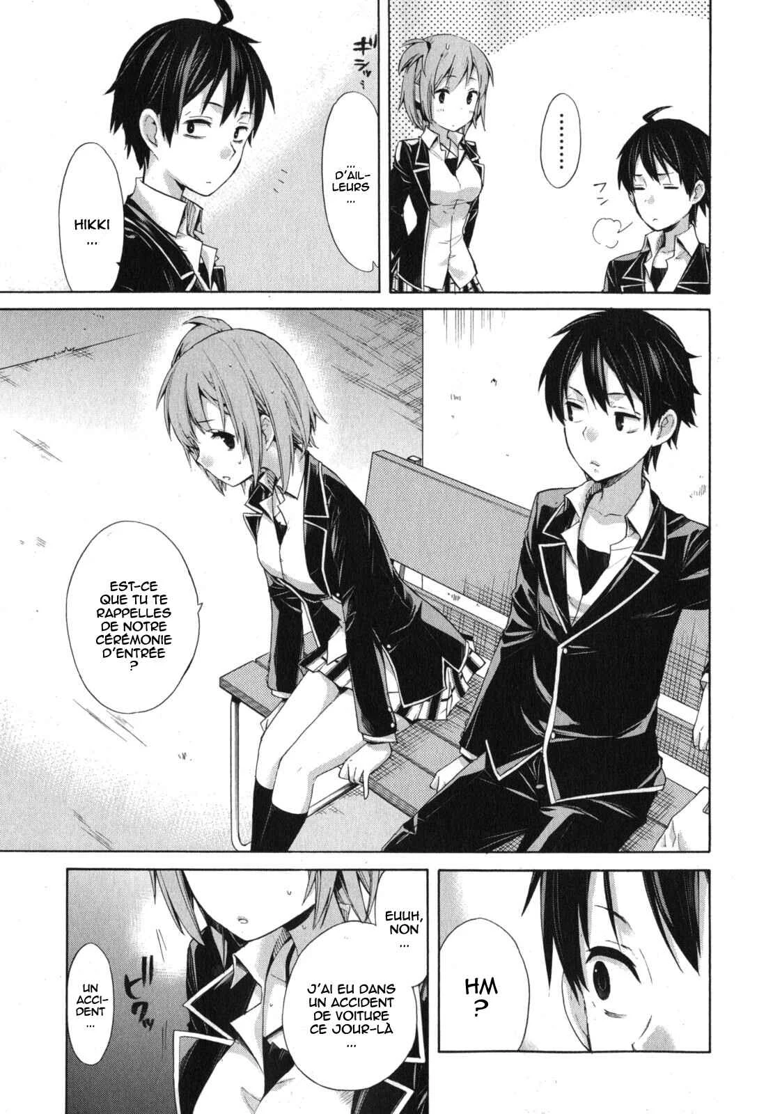 Yahari Ore no Seishun Love Come wa Machigatteiru.: Monologue Chapitre 5 - Page 8