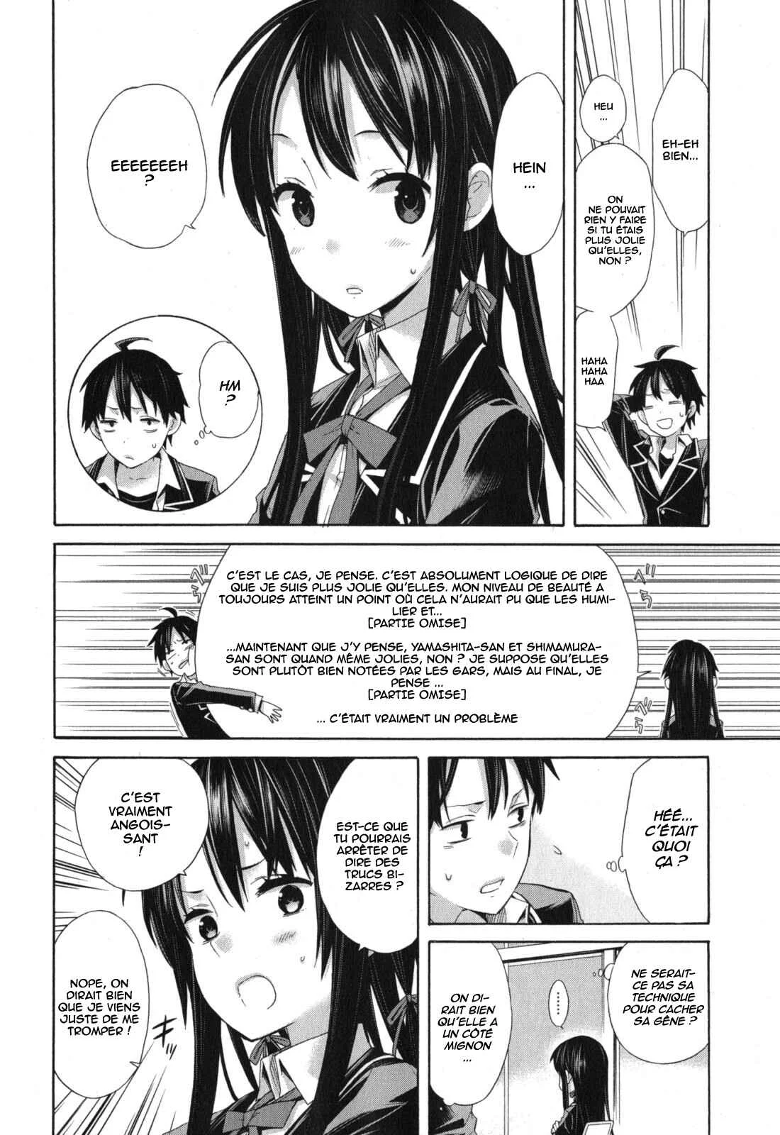Yahari Ore no Seishun Love Come wa Machigatteiru.: Monologue Chapitre 5 - Page 21
