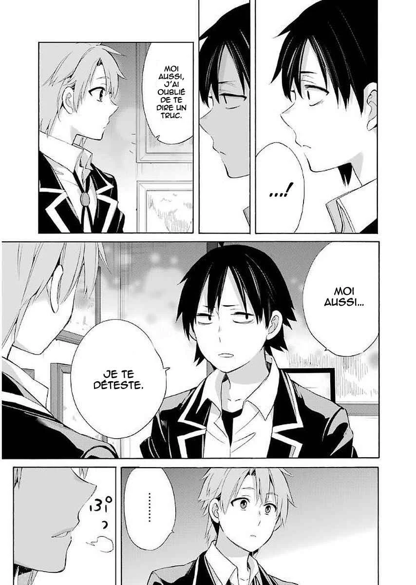 Yahari Ore no Seishun Love Come wa Machigatteiru.: Monologue Chapitre 51 - Page 23