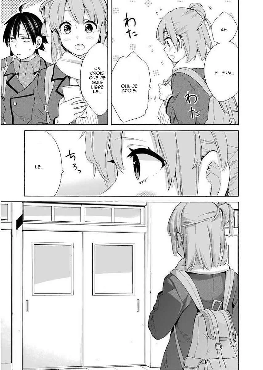 Yahari Ore no Seishun Love Come wa Machigatteiru.: Monologue Chapitre 52 - Page 12