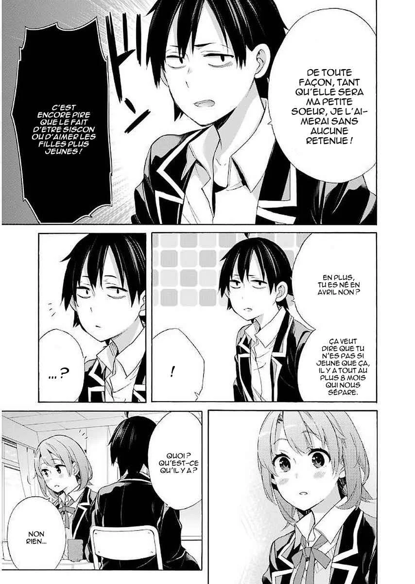 Yahari Ore no Seishun Love Come wa Machigatteiru.: Monologue Chapitre 52 - Page 23