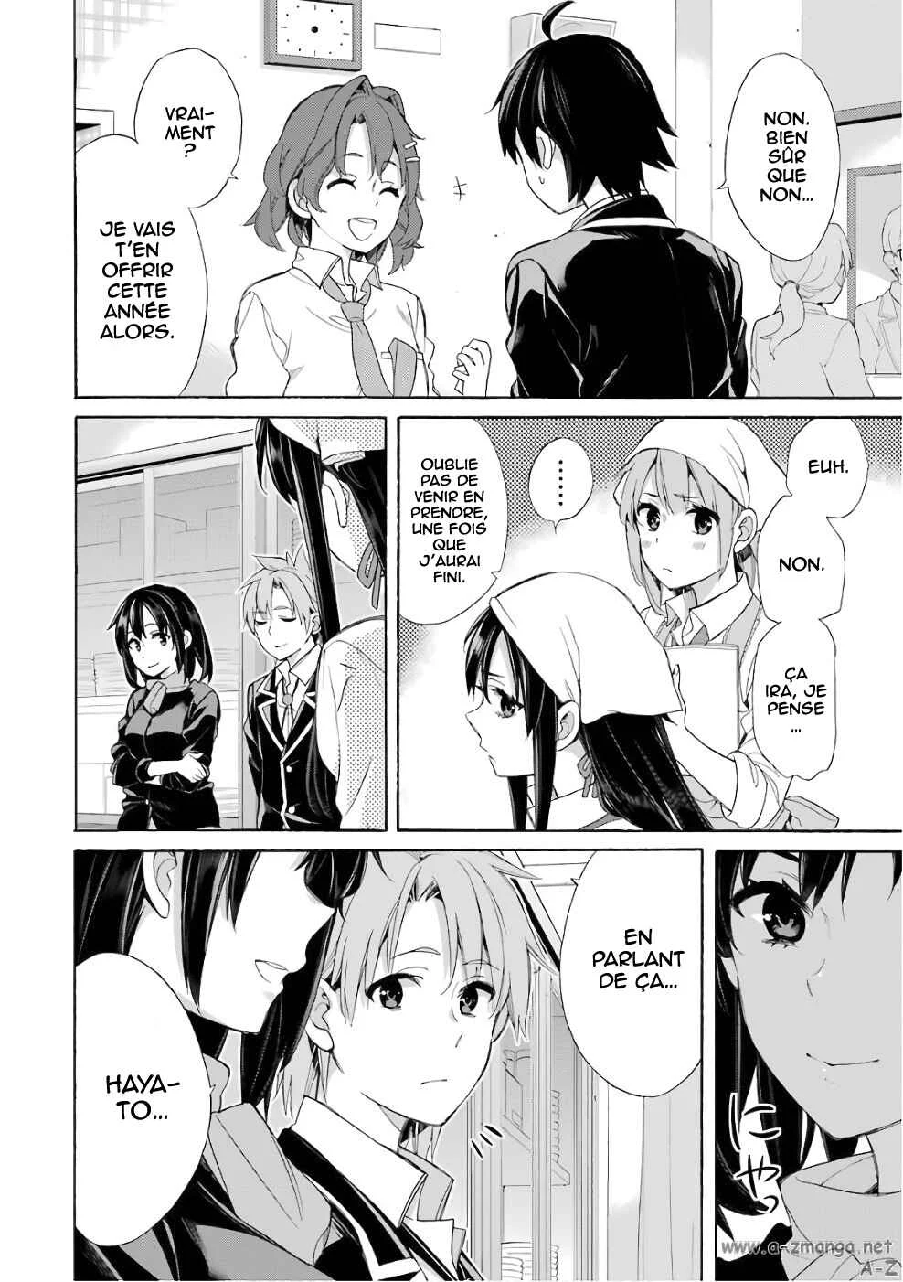 Yahari Ore no Seishun Love Come wa Machigatteiru.: Monologue Chapitre 54 - Page 6