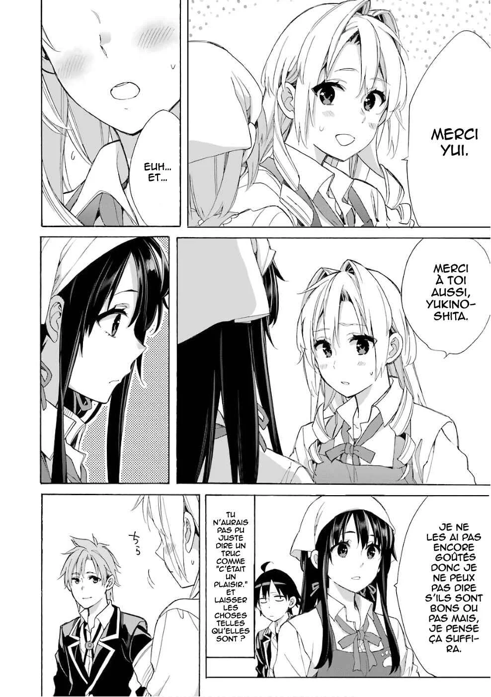Yahari Ore no Seishun Love Come wa Machigatteiru.: Monologue Chapitre 54 - Page 16