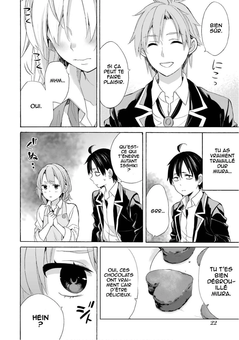 Yahari Ore no Seishun Love Come wa Machigatteiru.: Monologue Chapitre 54 - Page 18