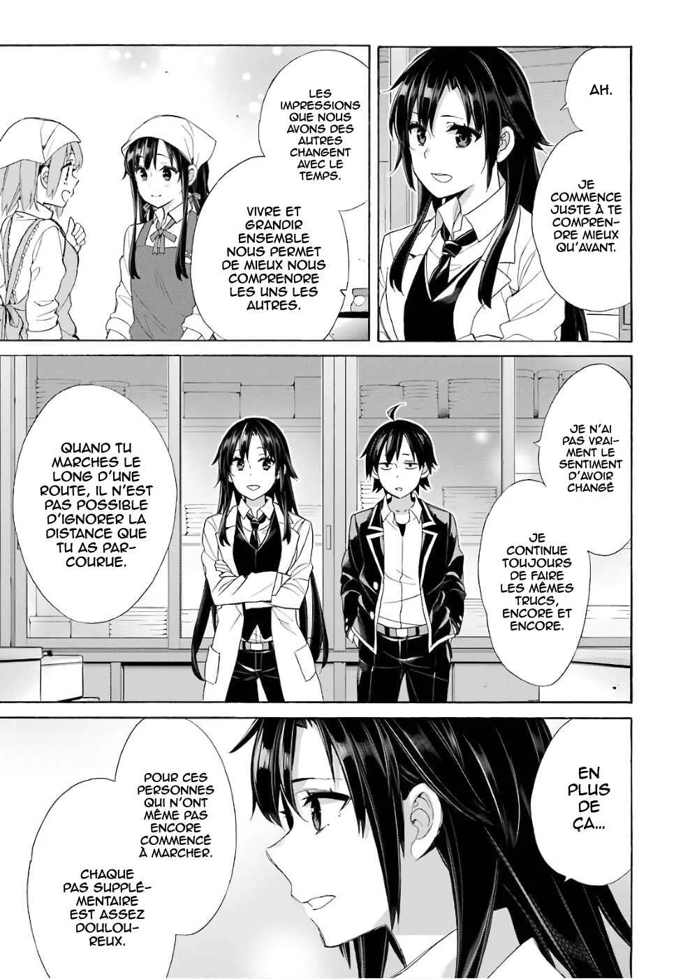 Yahari Ore no Seishun Love Come wa Machigatteiru.: Monologue Chapitre 54 - Page 23