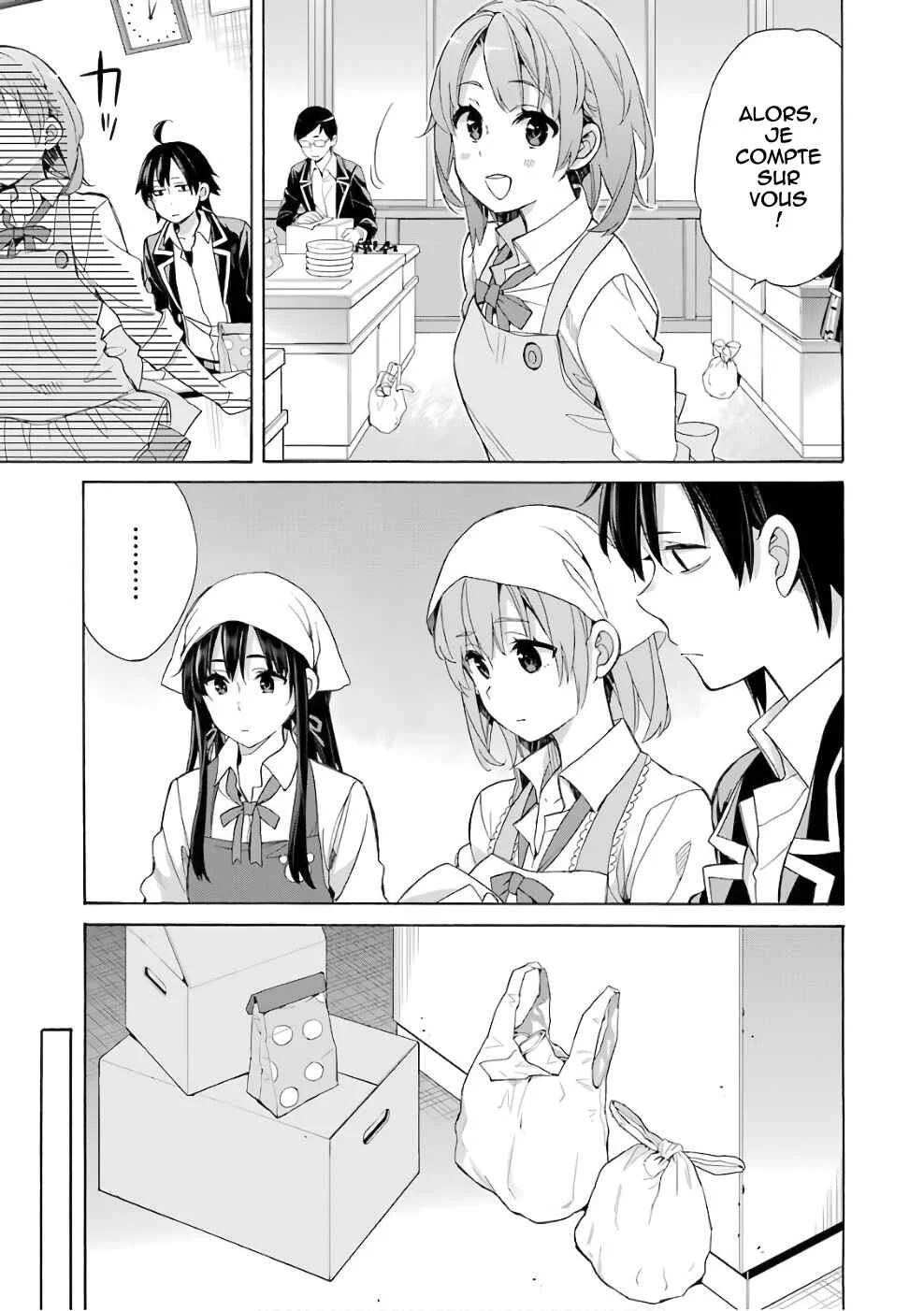 Yahari Ore no Seishun Love Come wa Machigatteiru.: Monologue Chapitre 55 - Page 10