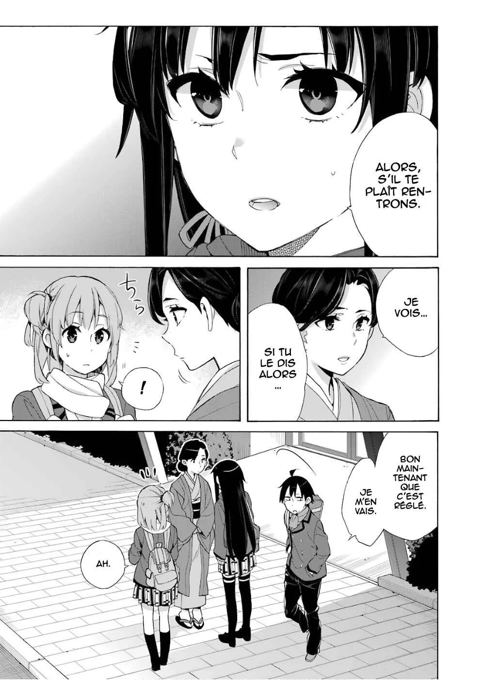 Yahari Ore no Seishun Love Come wa Machigatteiru.: Monologue Chapitre 55 - Page 20