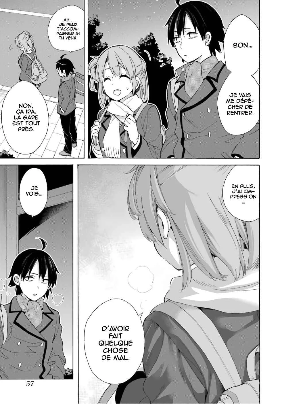 Yahari Ore no Seishun Love Come wa Machigatteiru.: Monologue Chapitre 55 - Page 22