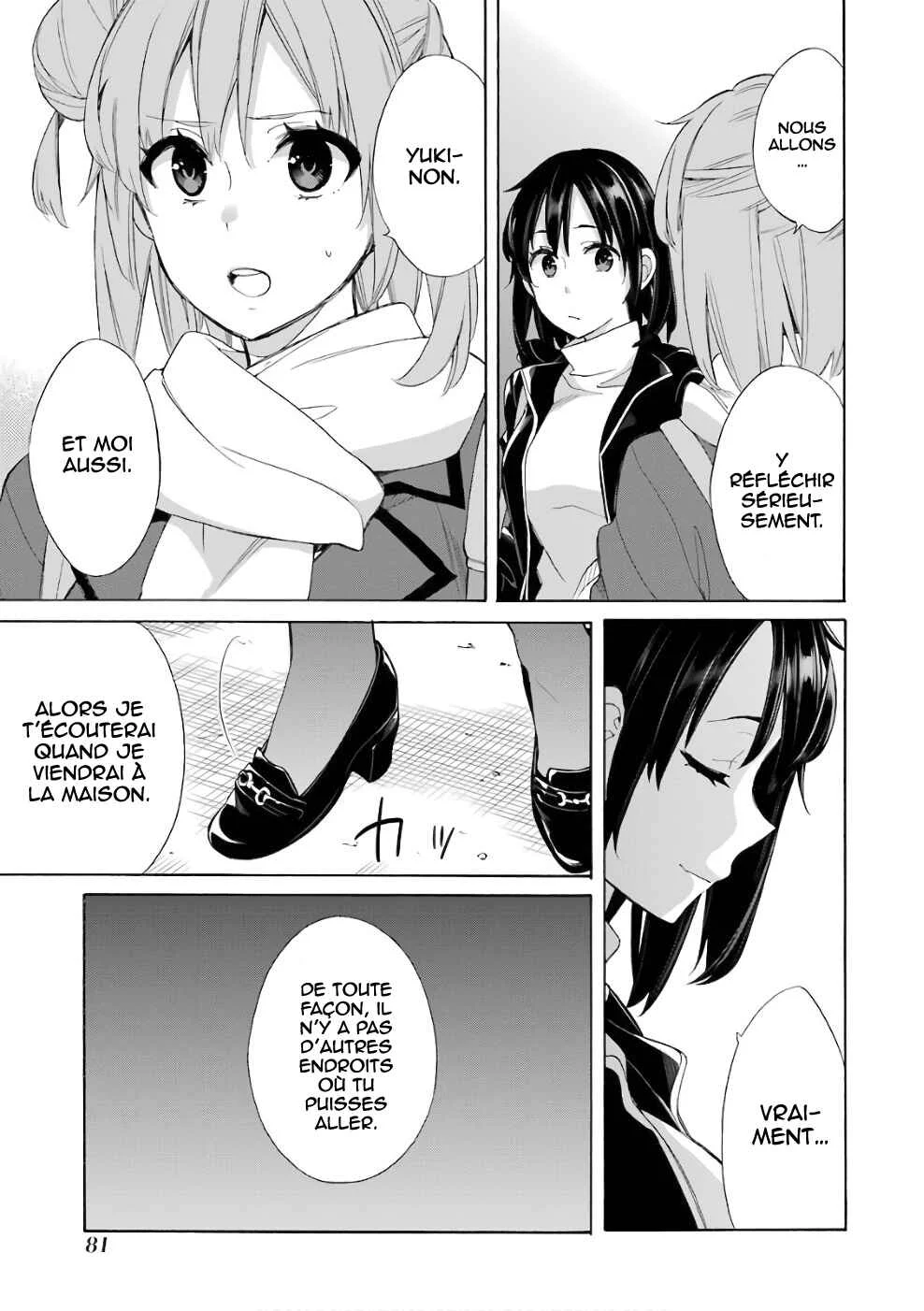 Yahari Ore no Seishun Love Come wa Machigatteiru.: Monologue Chapitre 56 - Page 18