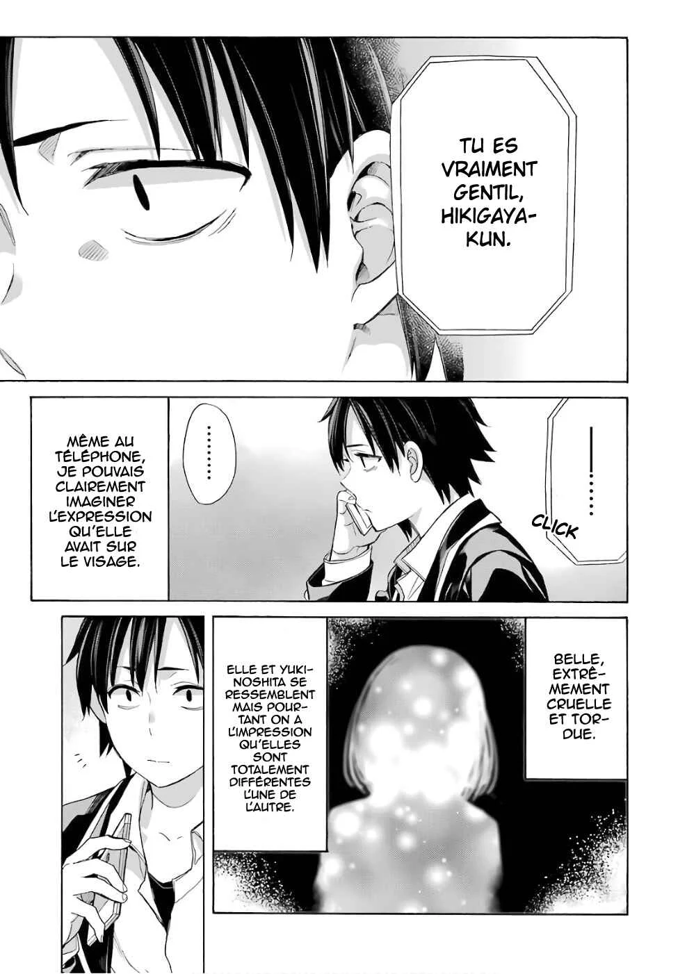 Yahari Ore no Seishun Love Come wa Machigatteiru.: Monologue Chapitre 56 - Page 28