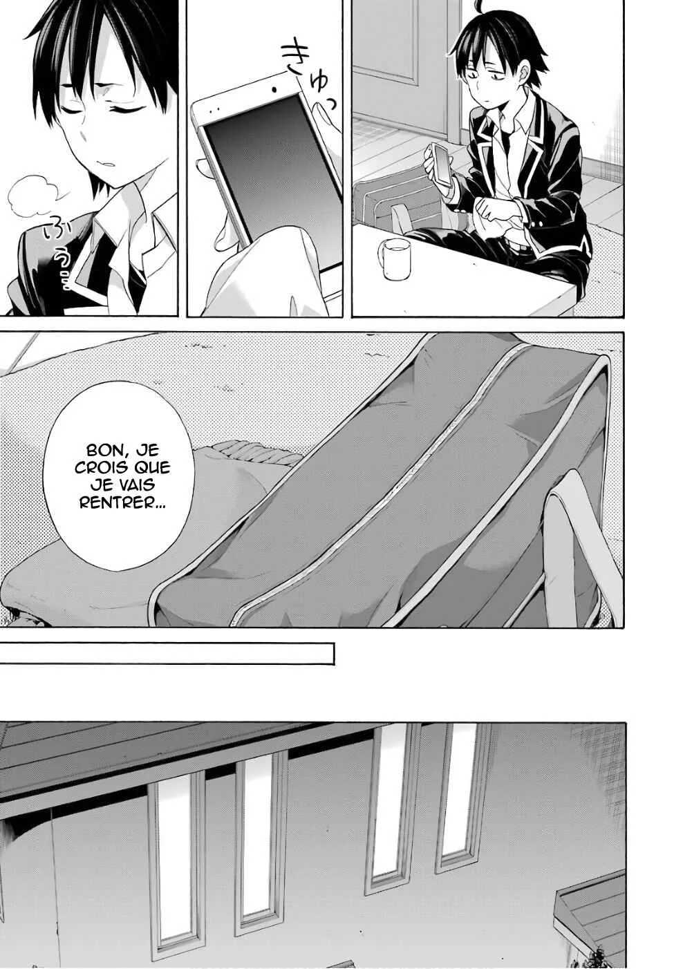 Yahari Ore no Seishun Love Come wa Machigatteiru.: Monologue Chapitre 57 - Page 1