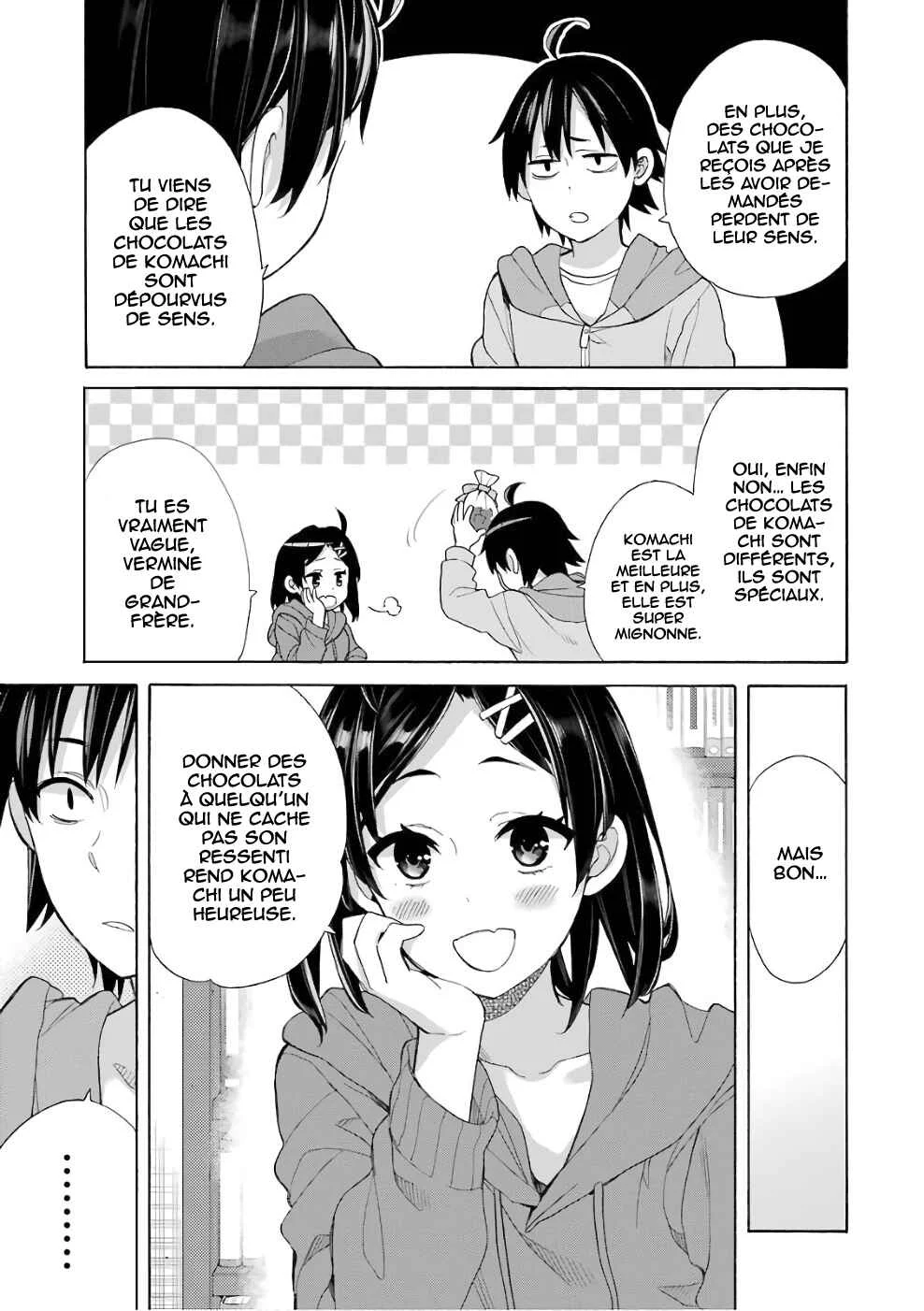 Yahari Ore no Seishun Love Come wa Machigatteiru.: Monologue Chapitre 57 - Page 7