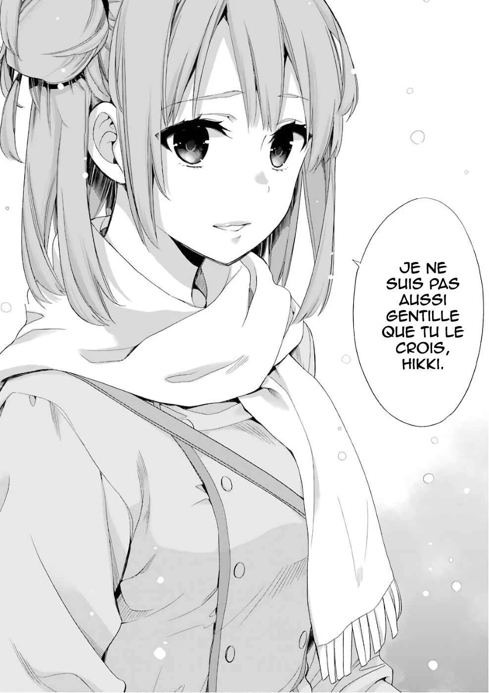 Yahari Ore no Seishun Love Come wa Machigatteiru.: Monologue Chapitre 57 - Page 26