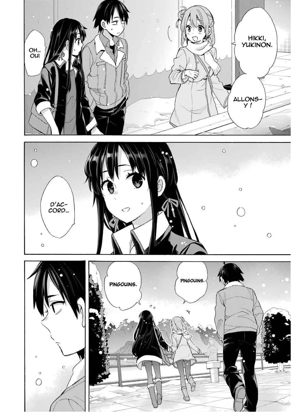 Yahari Ore no Seishun Love Come wa Machigatteiru.: Monologue Chapitre 57 - Page 28