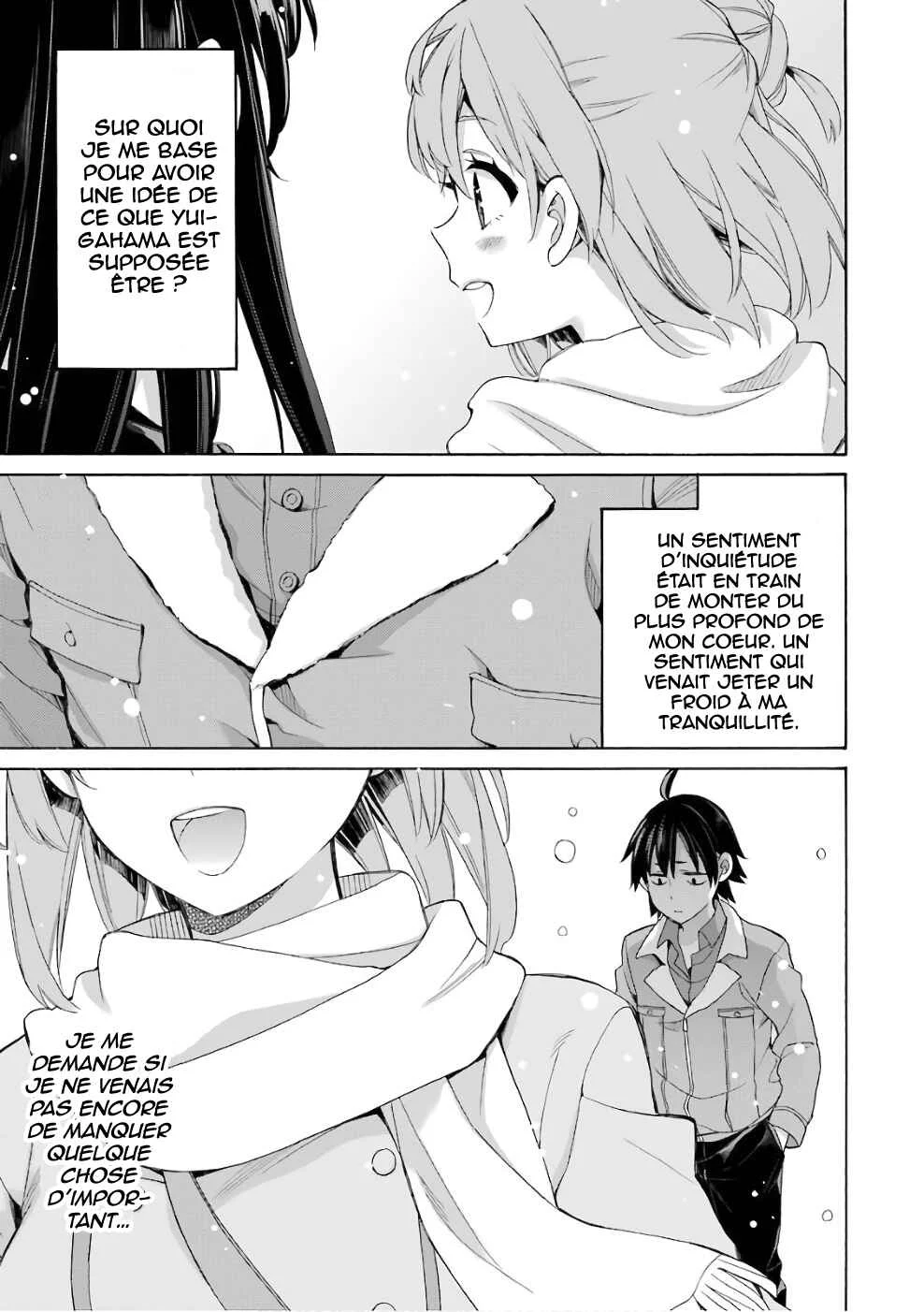 Yahari Ore no Seishun Love Come wa Machigatteiru.: Monologue Chapitre 57 - Page 29