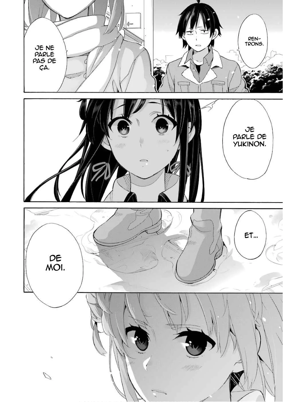 Yahari Ore no Seishun Love Come wa Machigatteiru.: Monologue Chapitre 58 - Page 24