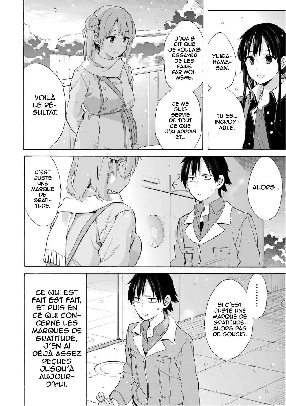 Yahari Ore no Seishun Love Come wa Machigatteiru.: Monologue Chapitre 59 - Page 6