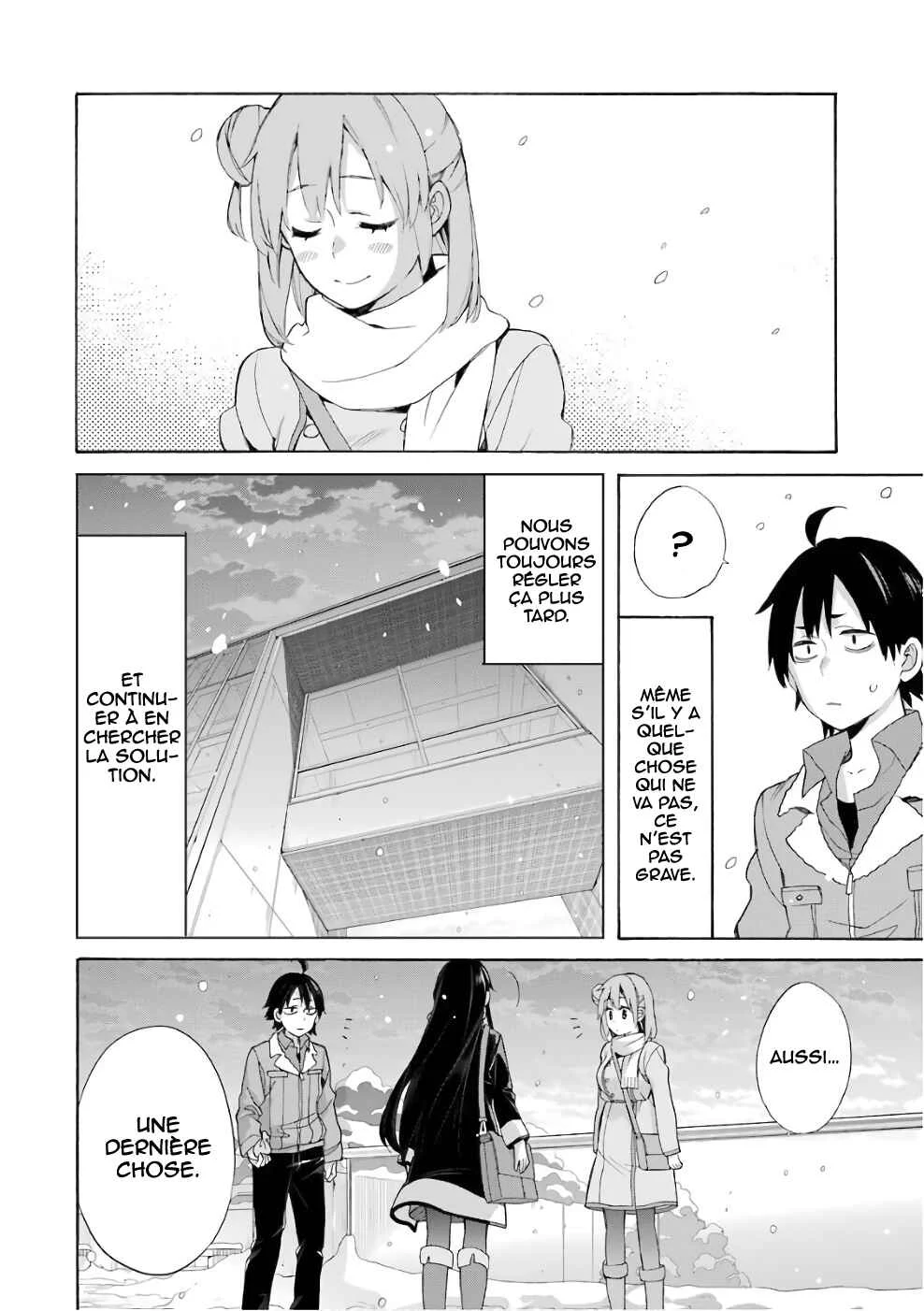 Yahari Ore no Seishun Love Come wa Machigatteiru.: Monologue Chapitre 59 - Page 26