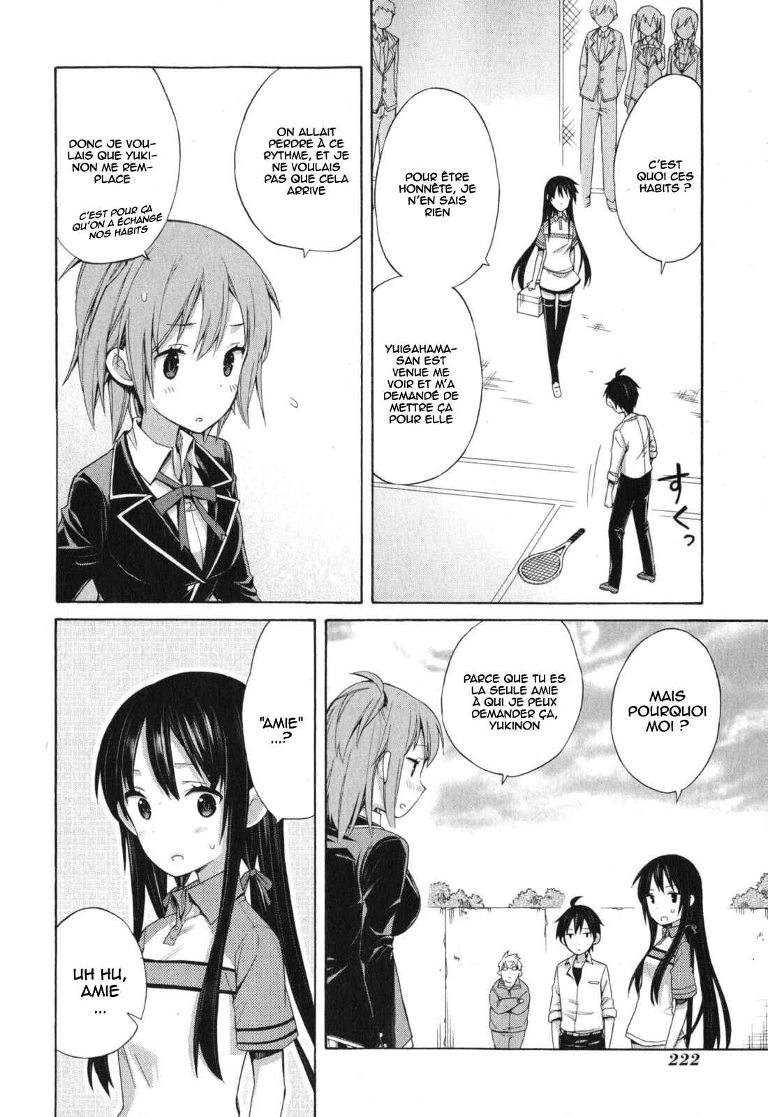 Yahari Ore no Seishun Love Come wa Machigatteiru.: Monologue Chapitre 6 - Page 27
