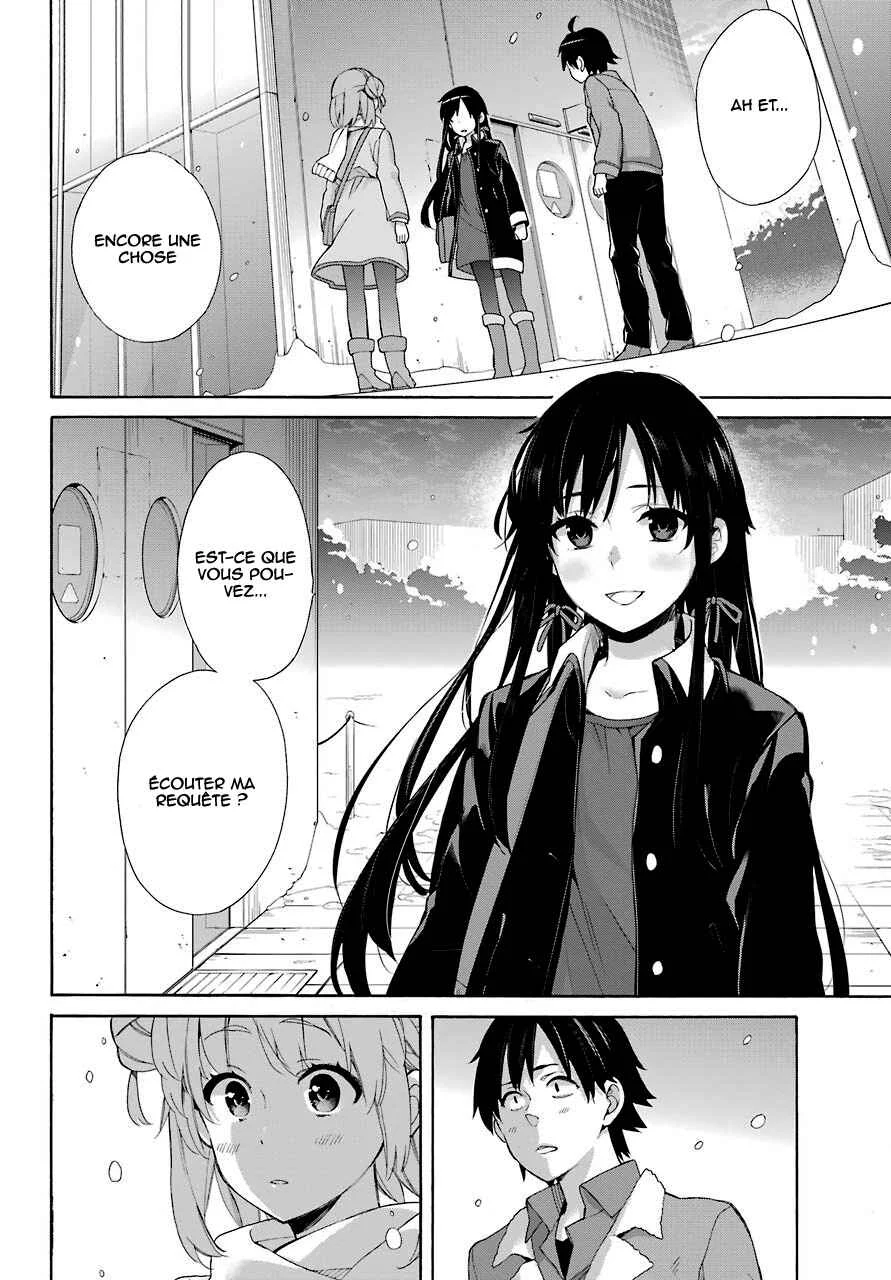 Yahari Ore no Seishun Love Come wa Machigatteiru.: Monologue Chapitre 60 - Page 1