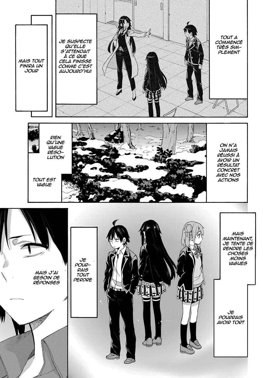 Yahari Ore no Seishun Love Come wa Machigatteiru.: Monologue Chapitre 60 - Page 20