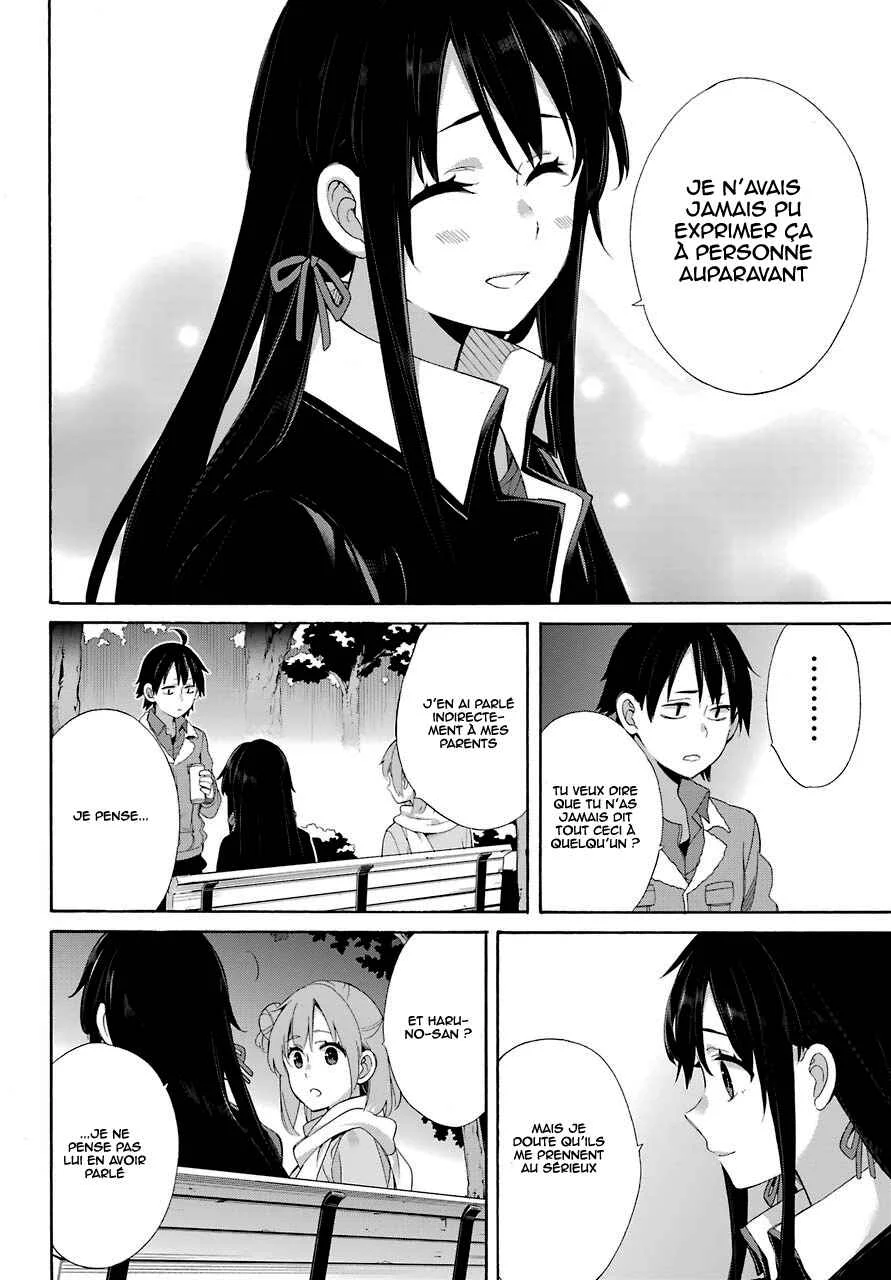 Yahari Ore no Seishun Love Come wa Machigatteiru.: Monologue Chapitre 60 - Page 29