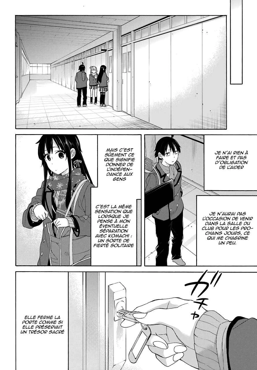 Yahari Ore no Seishun Love Come wa Machigatteiru.: Monologue Chapitre 66 - Page 9
