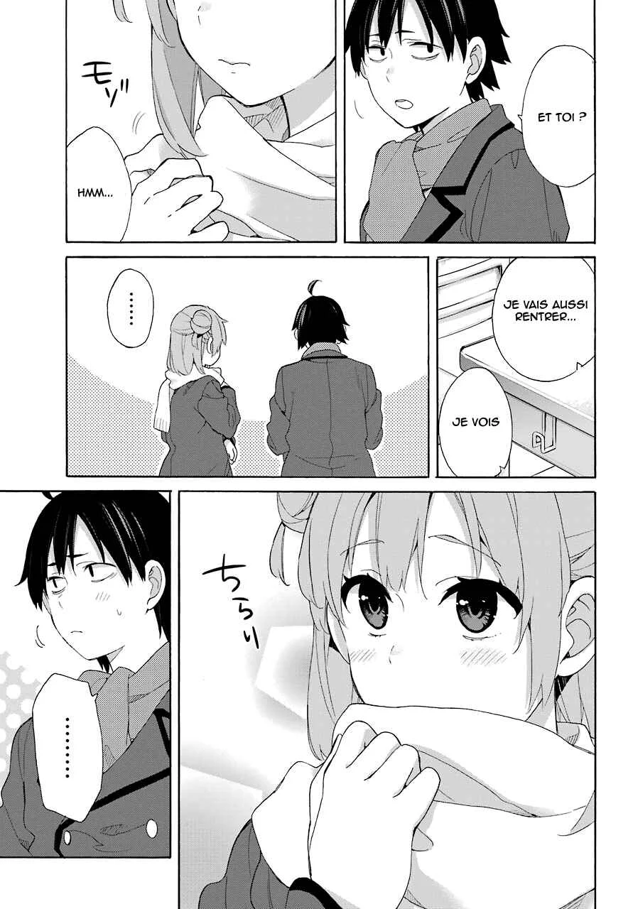 Yahari Ore no Seishun Love Come wa Machigatteiru.: Monologue Chapitre 66 - Page 12