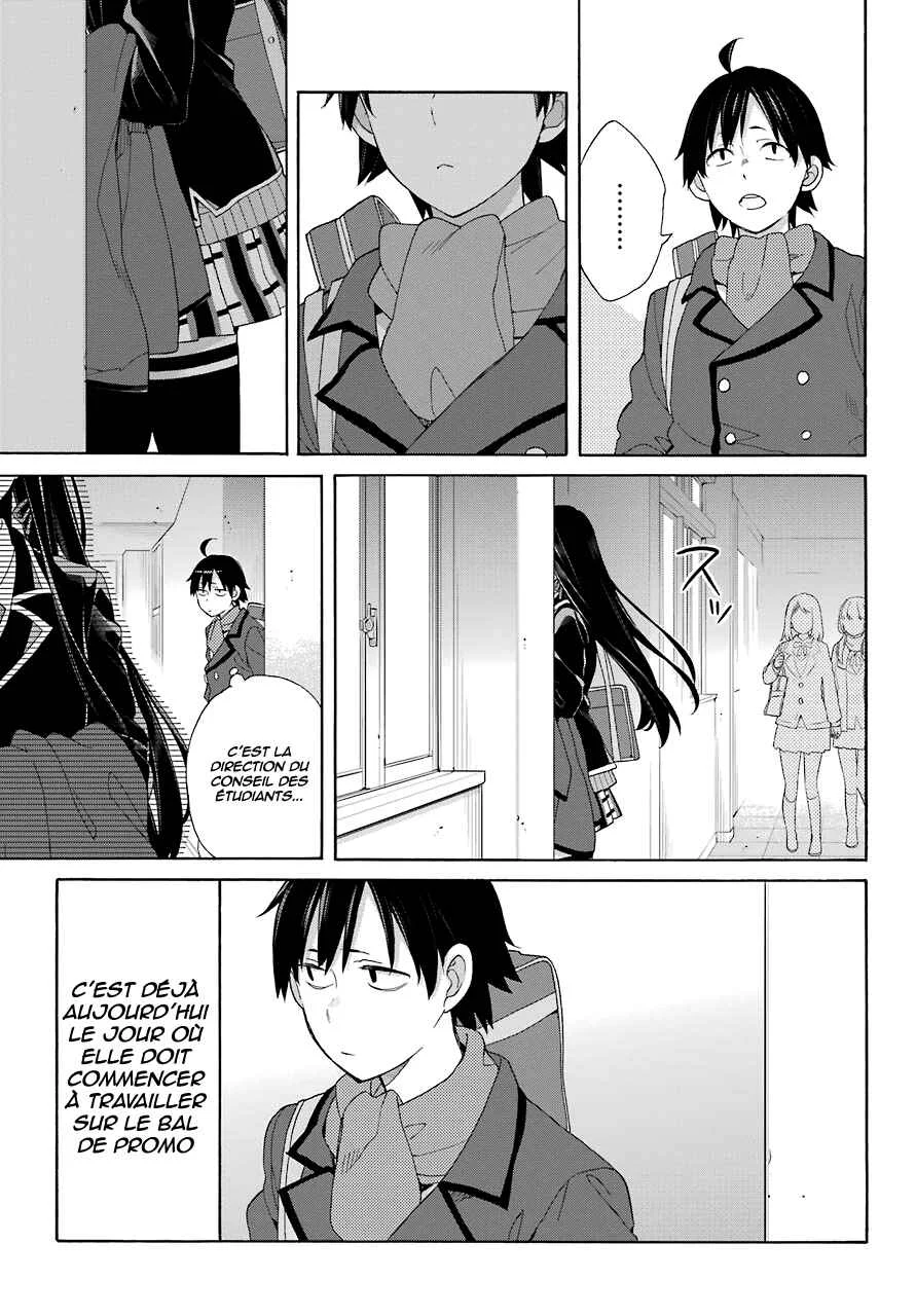Yahari Ore no Seishun Love Come wa Machigatteiru.: Monologue Chapitre 66 - Page 16
