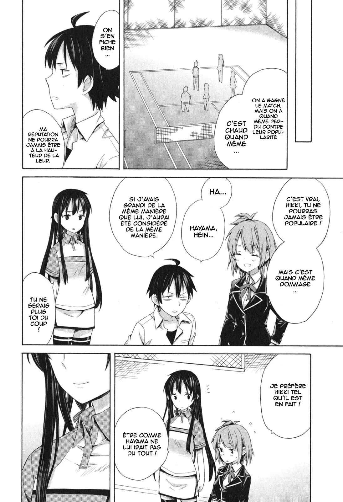 Yahari Ore no Seishun Love Come wa Machigatteiru.: Monologue Chapitre 7 - Page 31