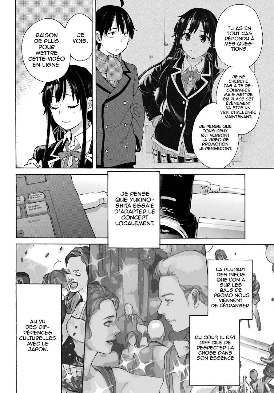 Yahari Ore no Seishun Love Come wa Machigatteiru.: Monologue Chapitre 70 - Page 16