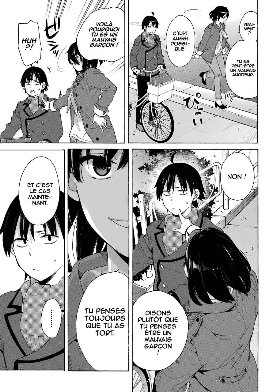 Yahari Ore no Seishun Love Come wa Machigatteiru.: Monologue Chapitre 73 - Page 20