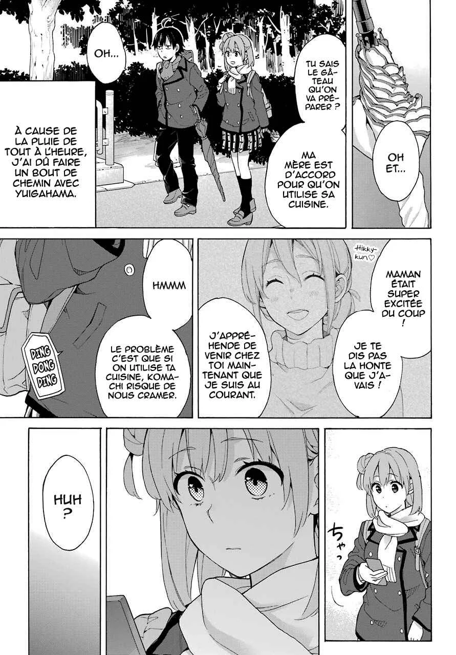 Yahari Ore no Seishun Love Come wa Machigatteiru.: Monologue Chapitre 74 - Page 9