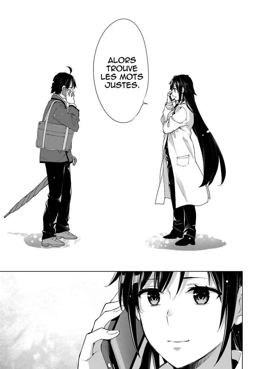 Yahari Ore no Seishun Love Come wa Machigatteiru.: Monologue Chapitre 74 - Page 18