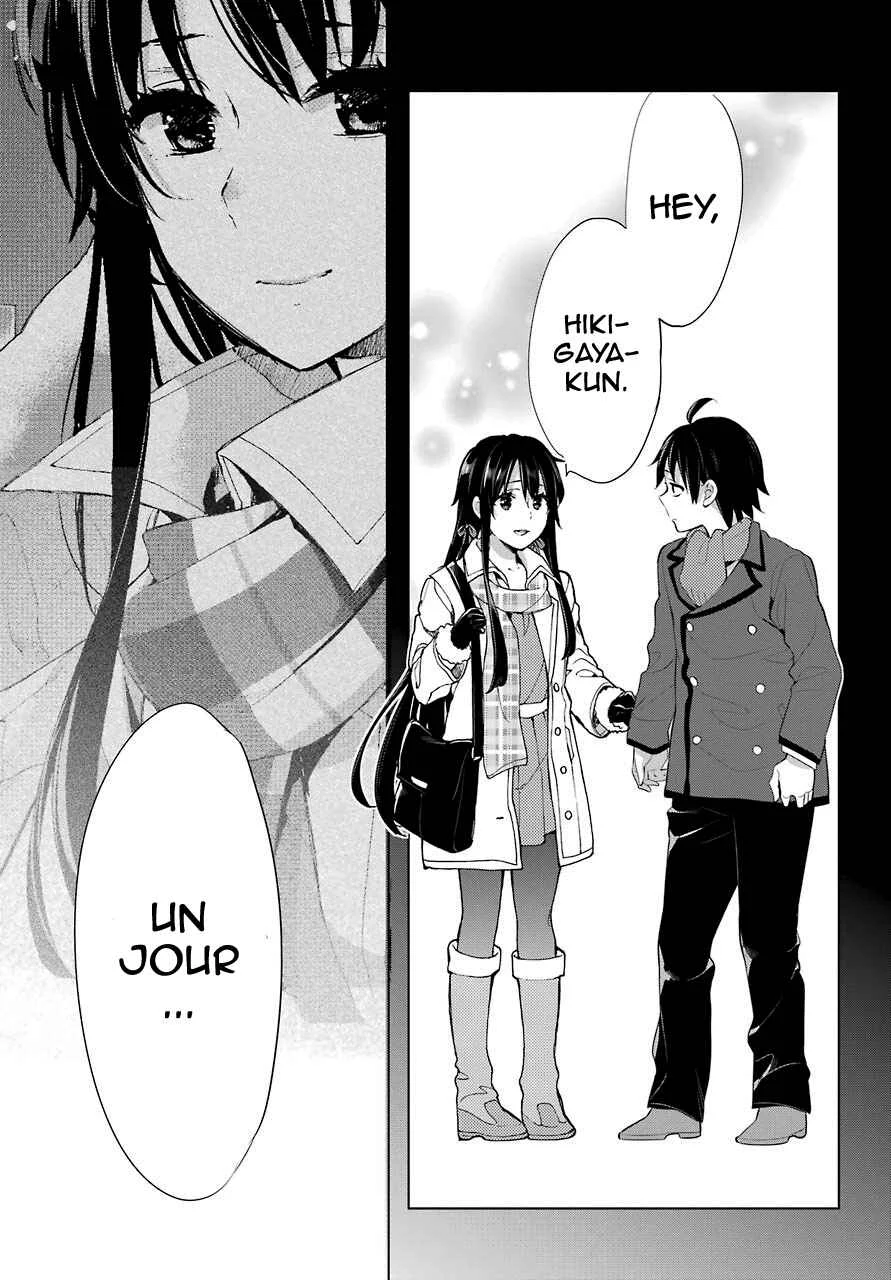 Yahari Ore no Seishun Love Come wa Machigatteiru.: Monologue Chapitre 74 - Page 23