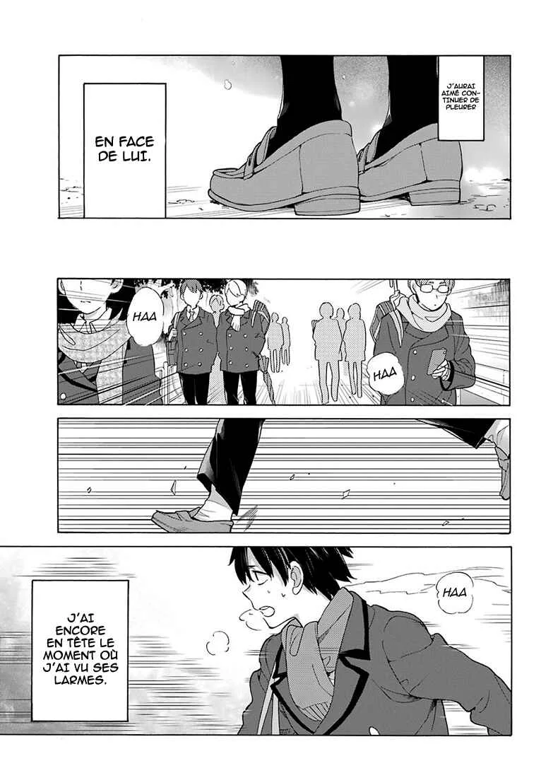 Yahari Ore no Seishun Love Come wa Machigatteiru.: Monologue Chapitre 75 - Page 13