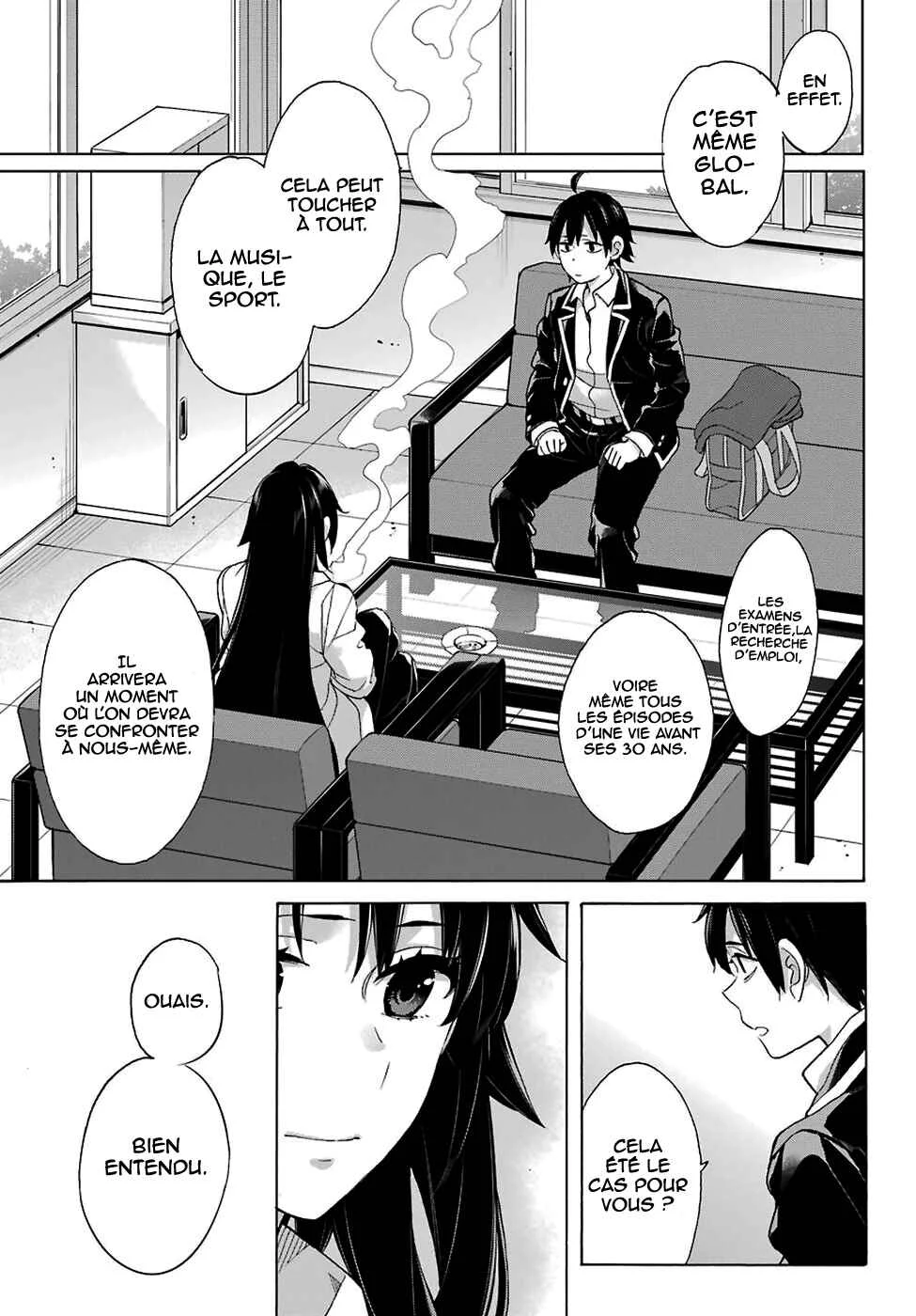 Yahari Ore no Seishun Love Come wa Machigatteiru.: Monologue Chapitre 76 - Page 8