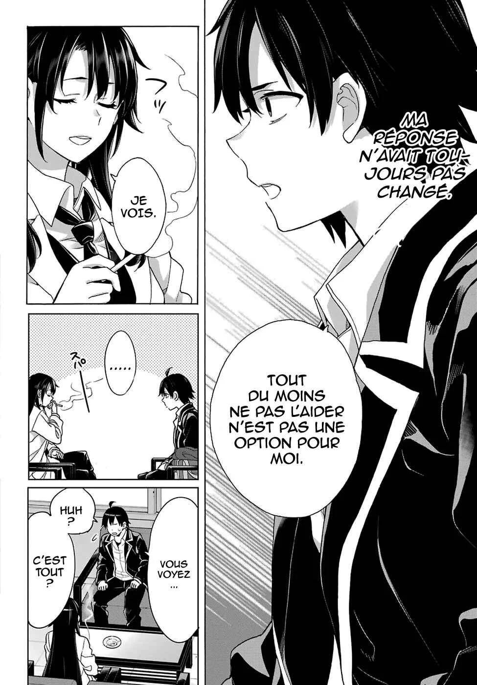 Yahari Ore no Seishun Love Come wa Machigatteiru.: Monologue Chapitre 76 - Page 11