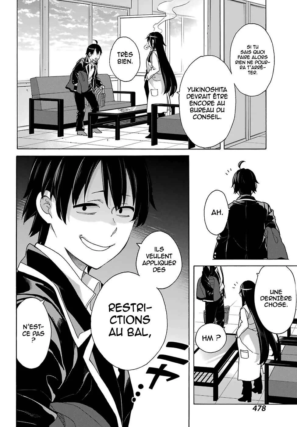 Yahari Ore no Seishun Love Come wa Machigatteiru.: Monologue Chapitre 76 - Page 17