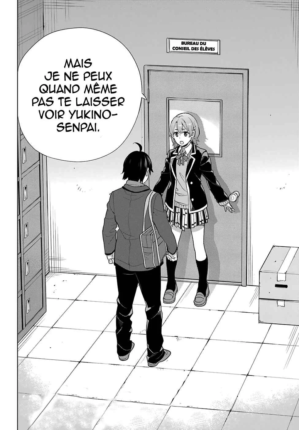 Yahari Ore no Seishun Love Come wa Machigatteiru.: Monologue Chapitre 76 - Page 27