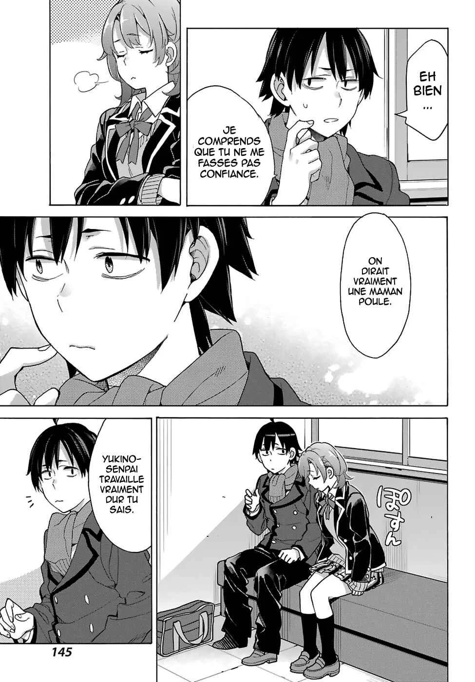 Yahari Ore no Seishun Love Come wa Machigatteiru.: Monologue Chapitre 77 - Page 4