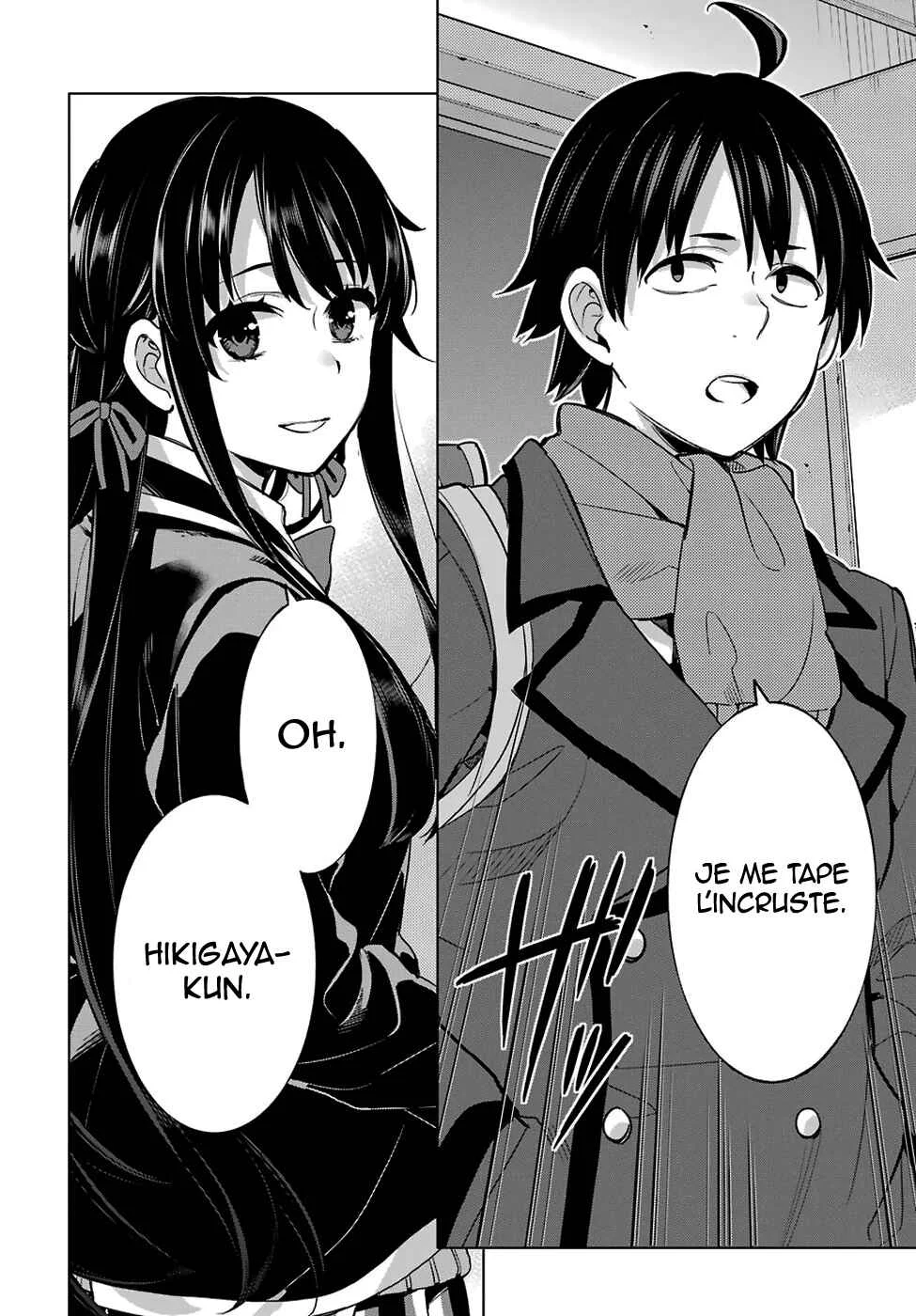 Yahari Ore no Seishun Love Come wa Machigatteiru.: Monologue Chapitre 77 - Page 19
