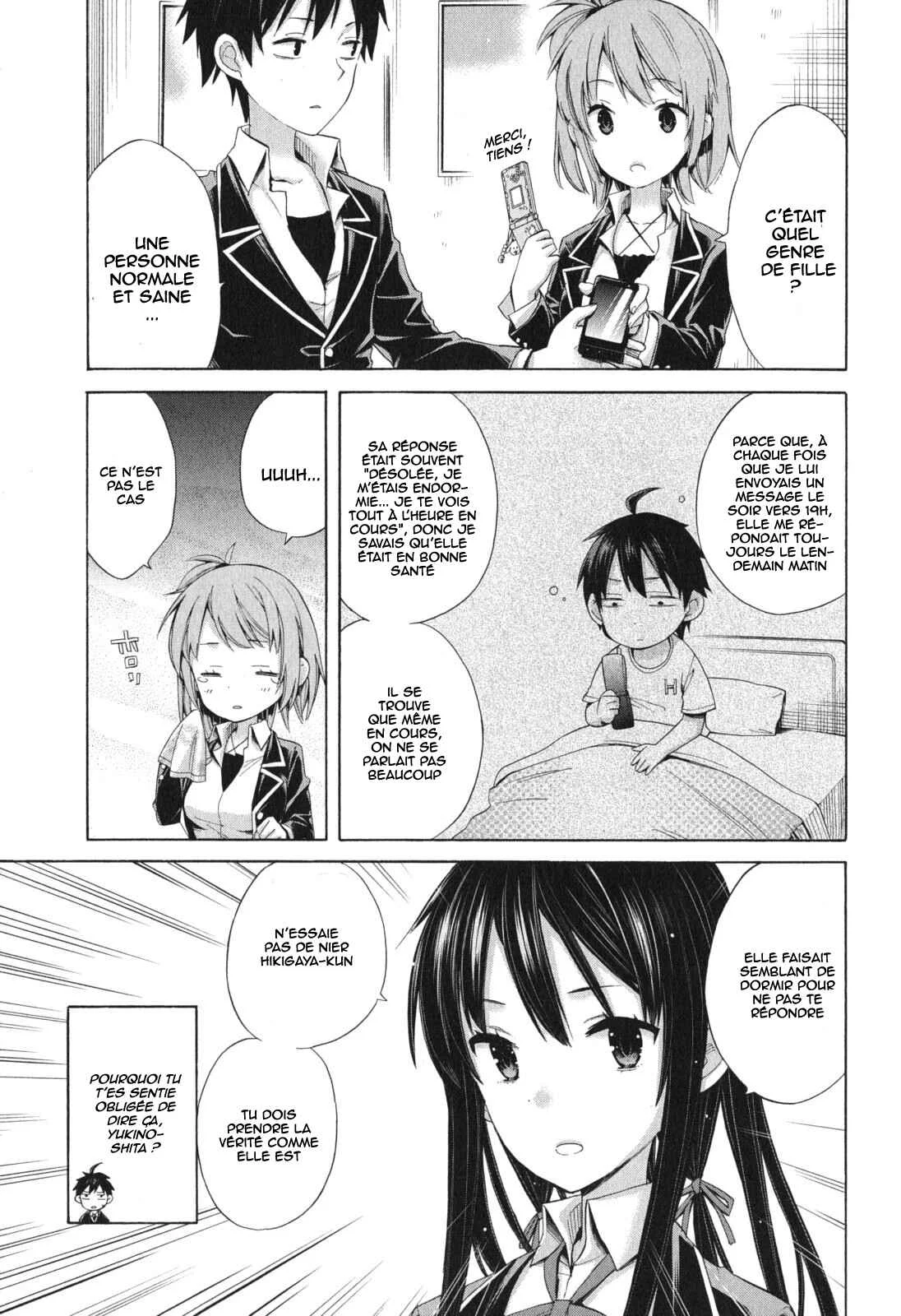 Yahari Ore no Seishun Love Come wa Machigatteiru.: Monologue Chapitre 8 - Page 15
