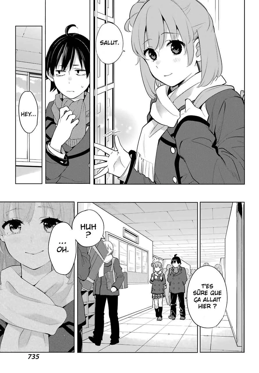 Yahari Ore no Seishun Love Come wa Machigatteiru.: Monologue Chapitre 80 - Page 16