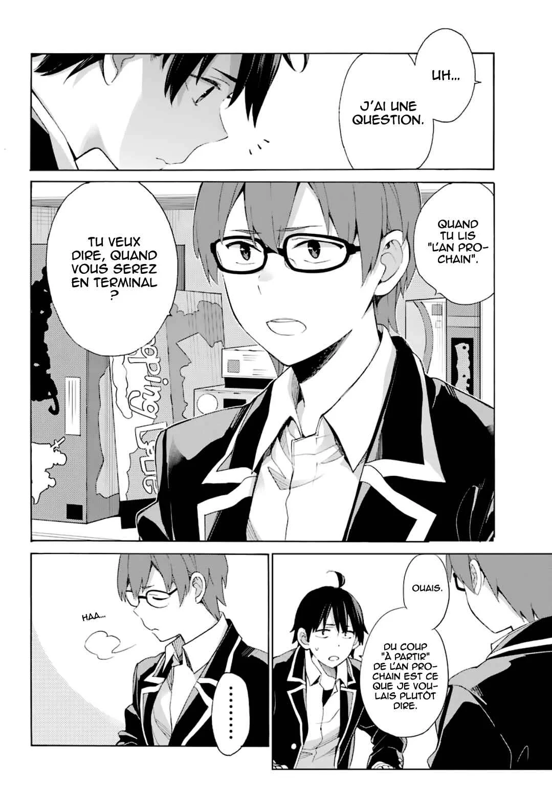 Yahari Ore no Seishun Love Come wa Machigatteiru.: Monologue Chapitre 84 - Page 10