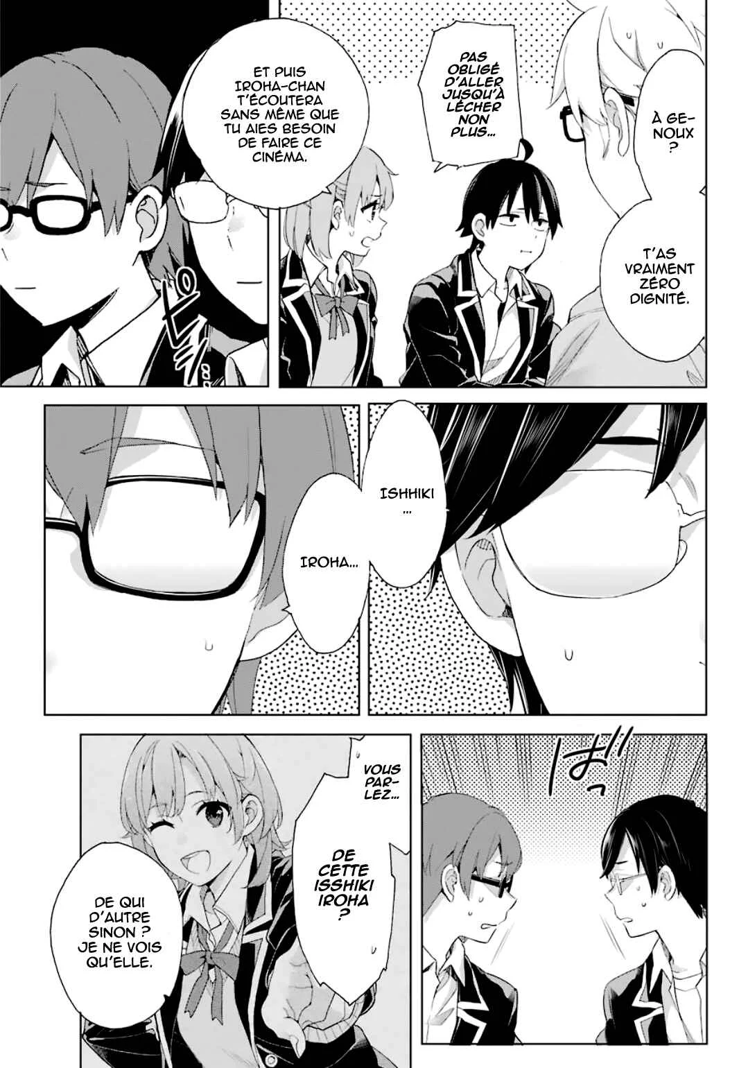Yahari Ore no Seishun Love Come wa Machigatteiru.: Monologue Chapitre 84 - Page 15