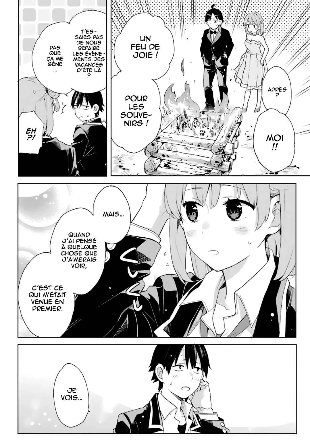 Yahari Ore no Seishun Love Come wa Machigatteiru.: Monologue Chapitre 84 - Page 24