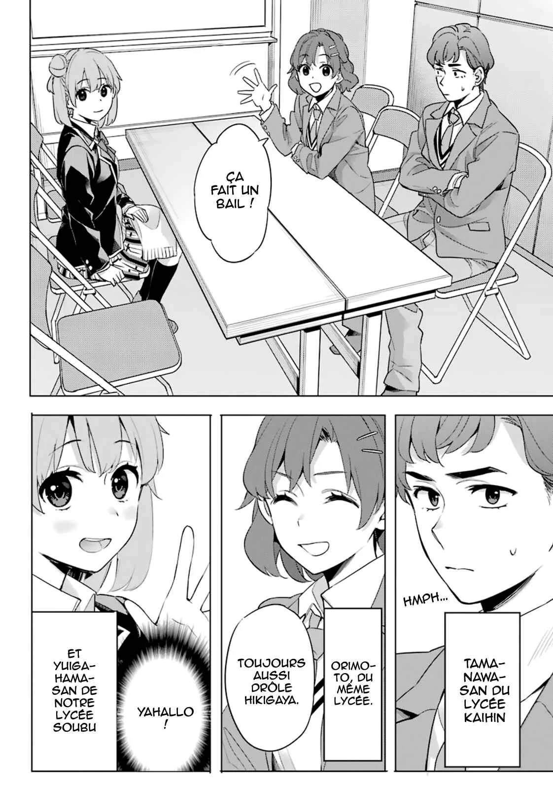 Yahari Ore no Seishun Love Come wa Machigatteiru.: Monologue Chapitre 86 - Page 7