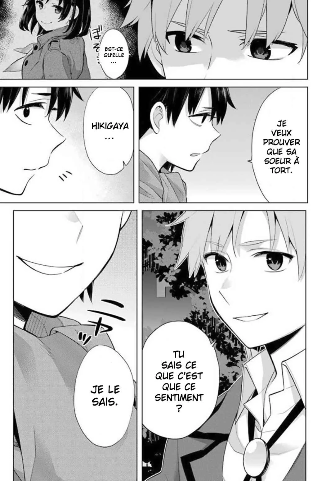 Yahari Ore no Seishun Love Come wa Machigatteiru.: Monologue Chapitre 89 - Page 8
