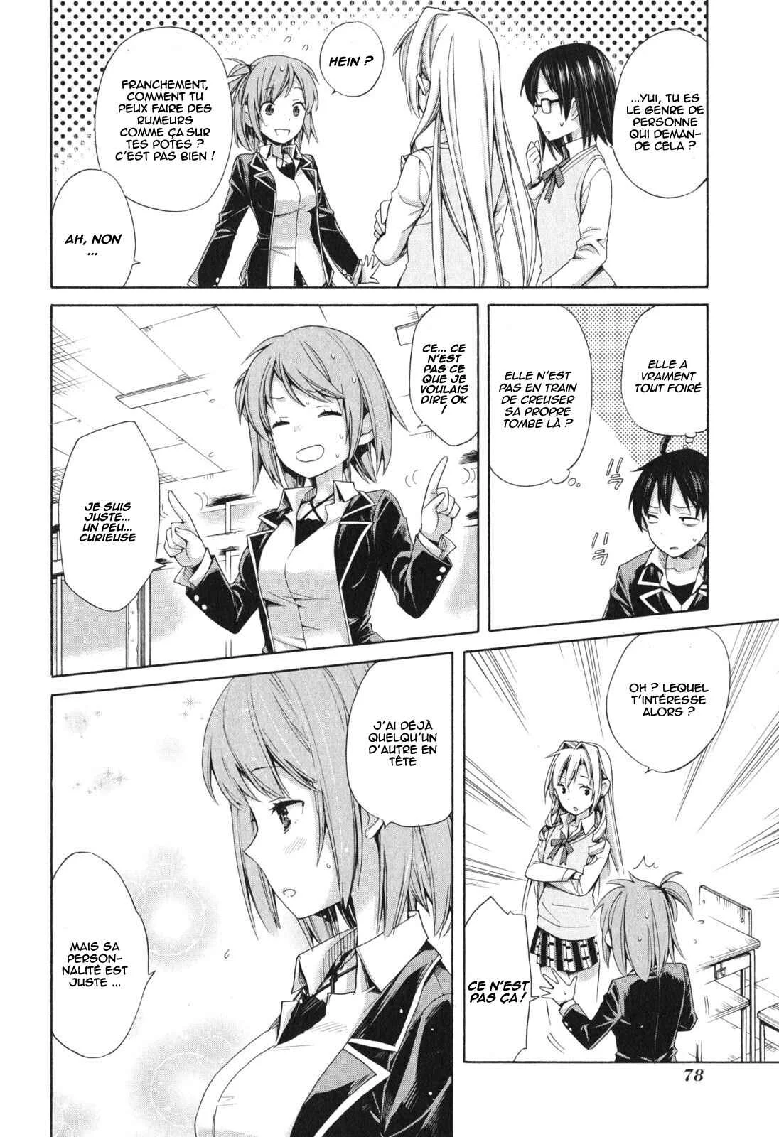 Yahari Ore no Seishun Love Come wa Machigatteiru.: Monologue Chapitre 9 - Page 11